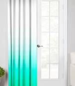 Green Polyester Digtal Printed Curtain