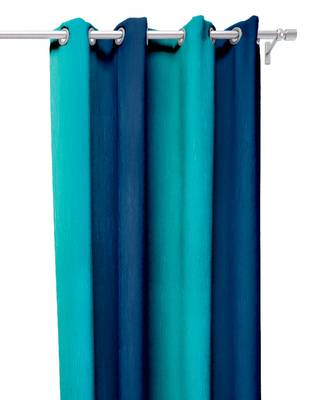 Blue Polyester Digtal Printed Curtain 2