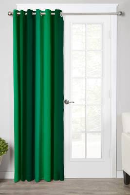Green Polyester Digtal Printed Curtain 1