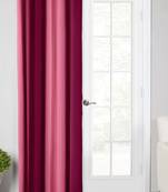 Wine Polyester Digtal Printed Curtain