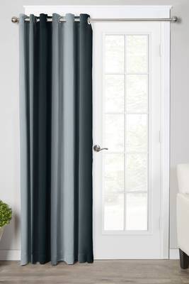 Grey Polyester Digtal Printed Curtain 1