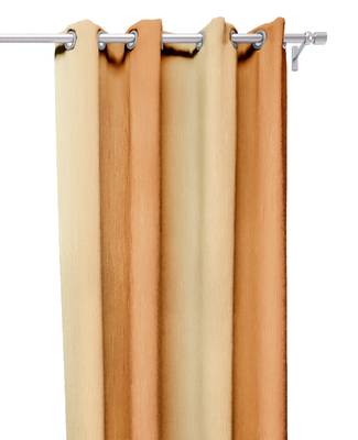 Beige Polyester Digtal Printed Curtain 2