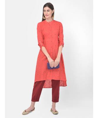 Coral Printed A line Kurta 1
