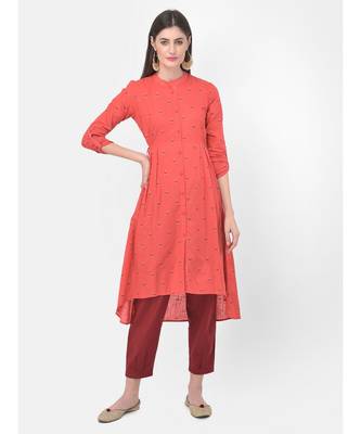 Coral Printed A line Kurta 4
