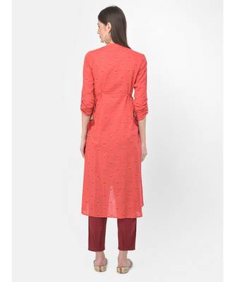 Coral Printed A line Kurta 5