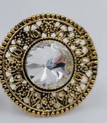 Traditional Oxidised Design Ring for Women and Girls