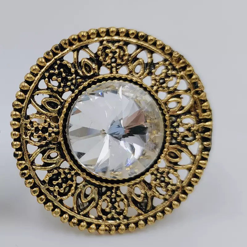 Traditional Oxidised Design Ring for Women and Girls