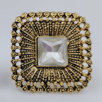 Traditional Oxidised Design Ring for Women and Girls 1