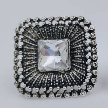 Traditional Oxidised Design Ring for Women an Girls 1