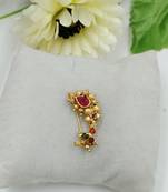Maharashtrian Traditional Gold Plated Nath for Women and Girls