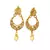 LALSO Twinkling  Golden Meenakari Work Necklace Set