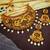 LALSO Kempu Work  Bridal Choker Necklace Set