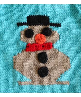 Woonie Handknitted Unisex Sweater Set with Embedded Character 3