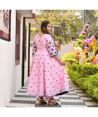 Meadow Sweet Chikankari Anarkali Set 2