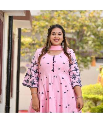 Meadow Sweet Chikankari Anarkali Set 3