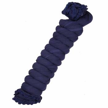 Navy Blue Cotton Plain Chunnis & DupattasDupatta (2.25 Meter) 1