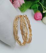 Ethnic Traditional Wear Bangles for Women and Girls( Pack of 2)