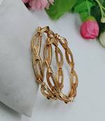 Ethnic Traditional Wear Bangles for Women and Girls( Pack of 2)