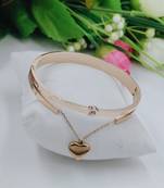 Stylish Trendy Heart Design Kada for Women and Girls