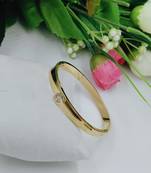 Stylish Trendy Design Gold Plated Kada for Women and Girls