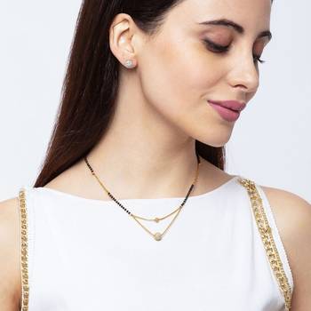 Gold mangalsutra 3