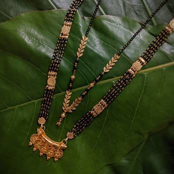 Gold mangalsutra 1