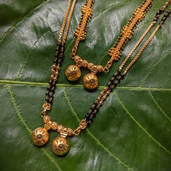 Gold mangalsutra 2