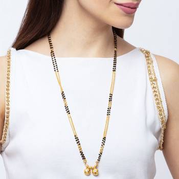 Gold mangalsutra 4