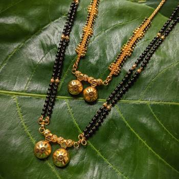 Gold mangalsutra 1
