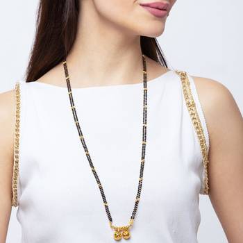 Gold mangalsutra 4