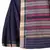 Indigo woven cotton saree 