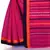 Pink woven cotton saree 