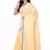Beige woven cotton saree 