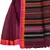 Magenta woven cotton saree 