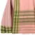 Peach woven cotton saree 