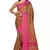 Brown woven cotton saree 