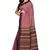 Pink woven cotton saree 