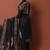 Black digital print cotton salwar