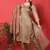Brown digital print cotton salwar