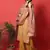Gold digital print cotton salwar