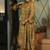 Gold digital print pashmina salwar
