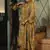 Gold digital print pashmina salwar