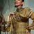 Gold digital print pashmina salwar