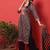 Black digital print cotton salwar