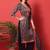 Black digital print cotton salwar