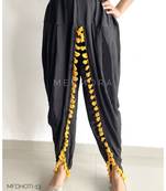 Black Tassel cotton Dhotis