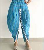 Sky Stripes cotton Dhotis