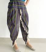 Dusty Stripie  cotton Dhotis