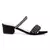 Handcrafted Embellished Sandals in Black