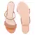 Handcrafted Embellished Sandals in Tan